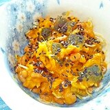 【お手伝いレシピ】納豆の食べ方-ちりめんかぼちゃ♪